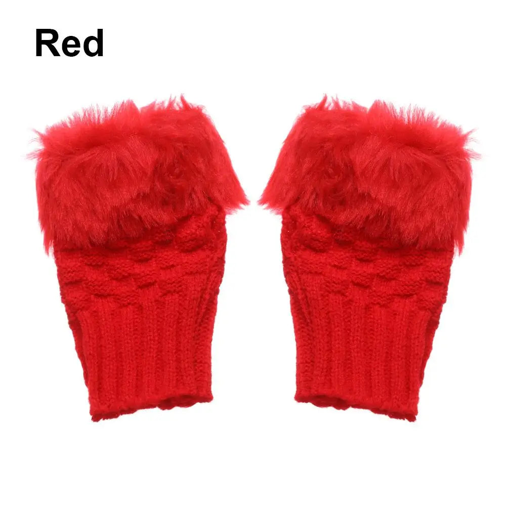 DealJee™Fingerless Winter Gloves