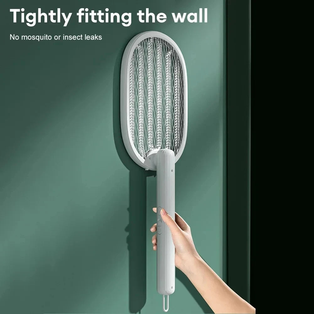 Electric Mosquito Swatter Racket with Stand | Deal Jee
