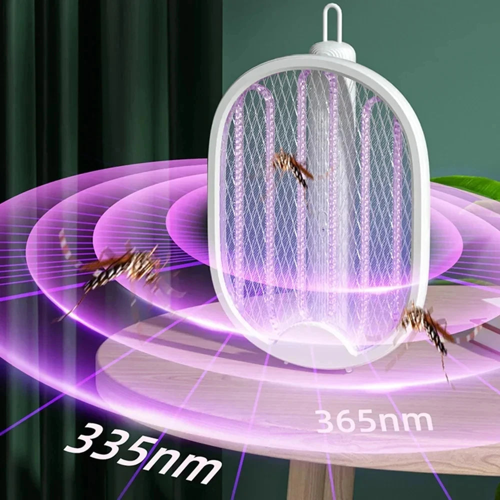 Electric Mosquito Swatter Racket with Stand | Deal Jee