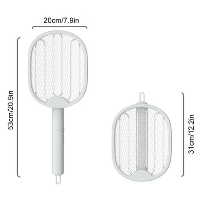 Electric Mosquito Swatter Racket with Stand | Deal Jee