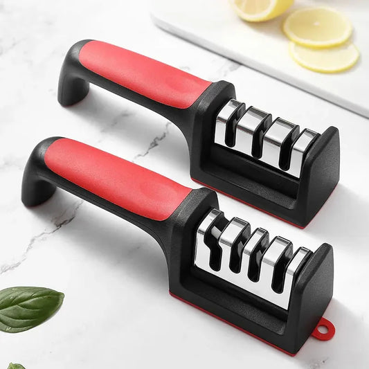 DealJee™4-in-1 Knife Sharpener Stainless Steel