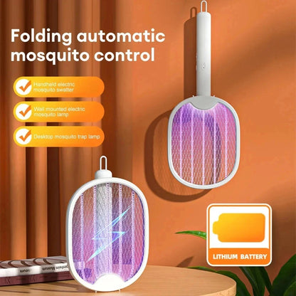 Electric Mosquito Swatter Racket with Stand | Deal Jee