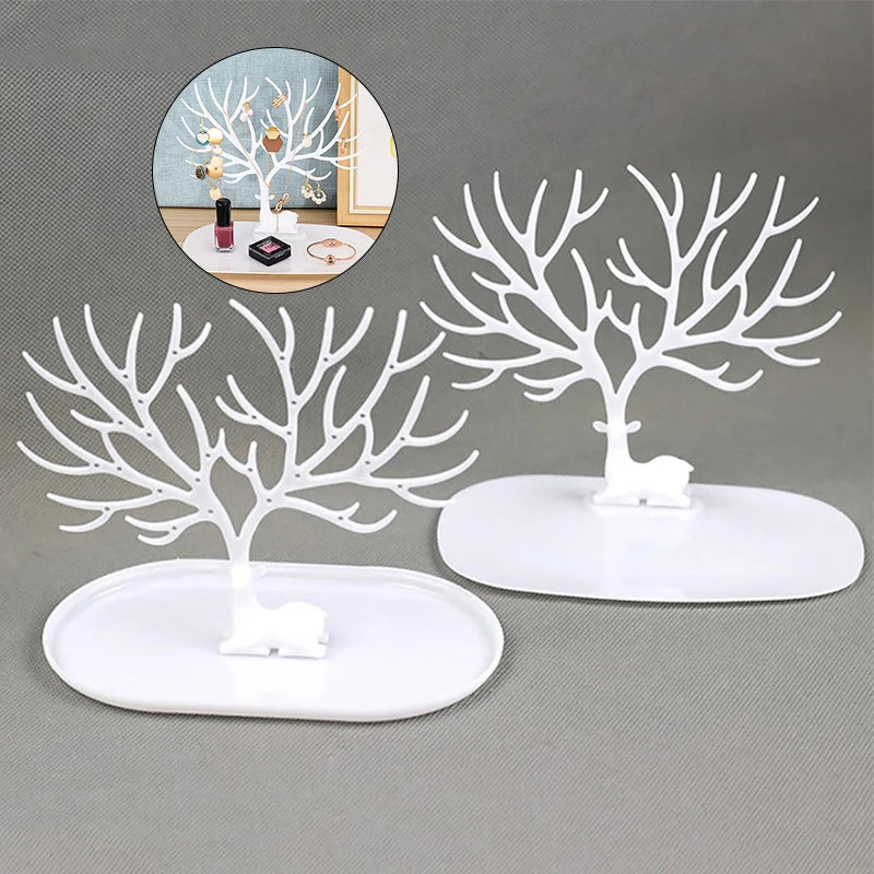 DealJee™Deer Jewelry Tree Organizer