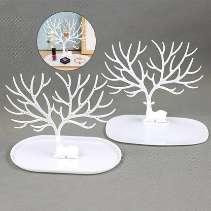 DealJee™Deer Jewelry Tree Organizer