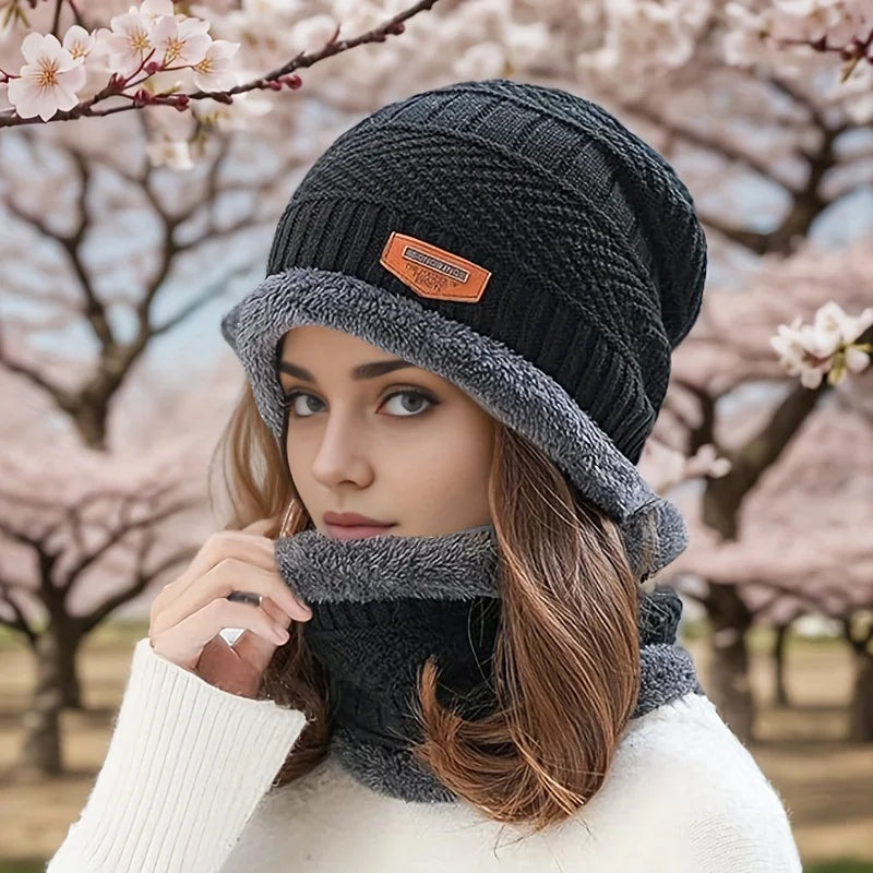 DealJee™Beanie&Neck warmer set