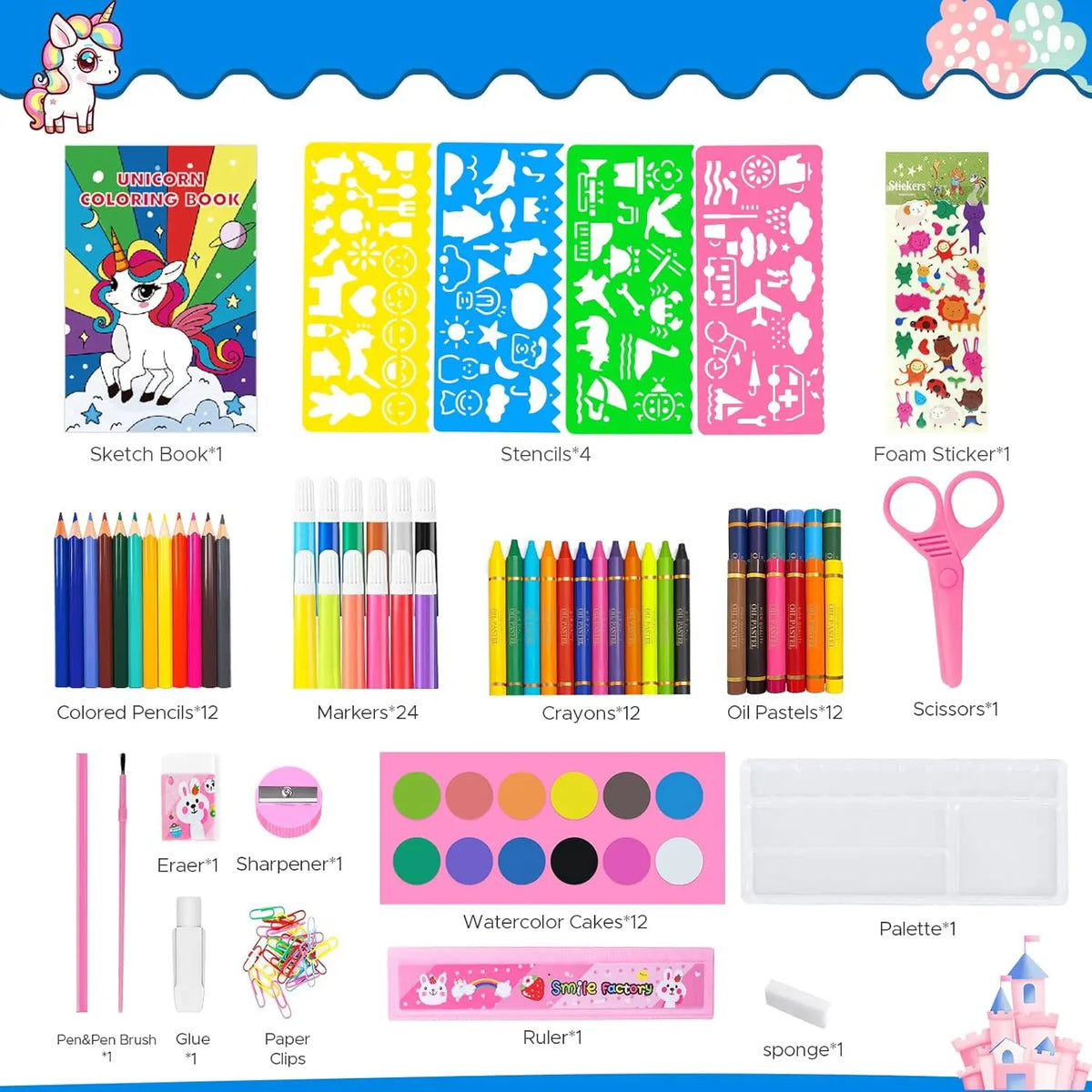 DealJee™Unicorn Art Set