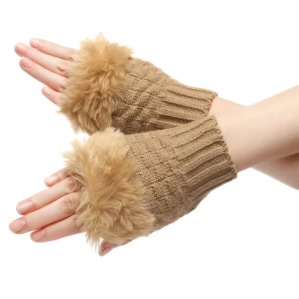 DealJee™Fingerless Winter Gloves