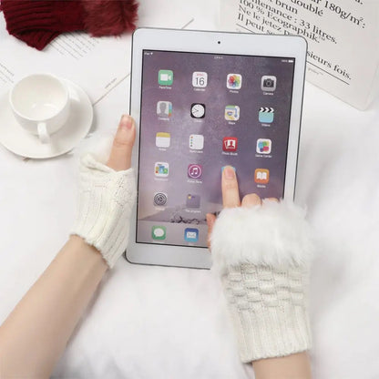 DealJee™Fingerless Winter Gloves