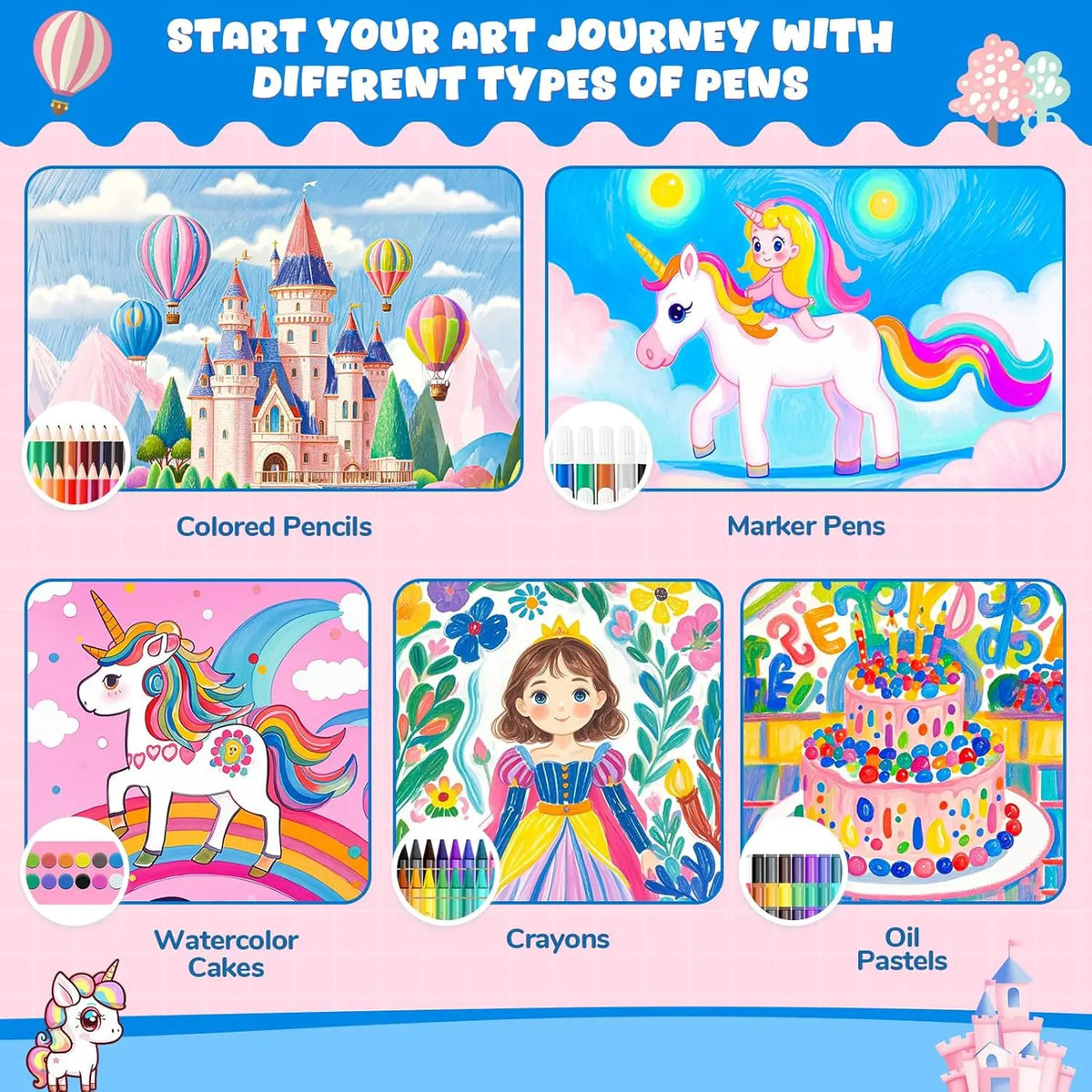DealJee™Unicorn Art Set