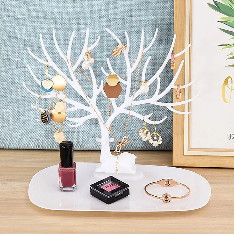 DealJee™Deer Jewelry Tree Organizer