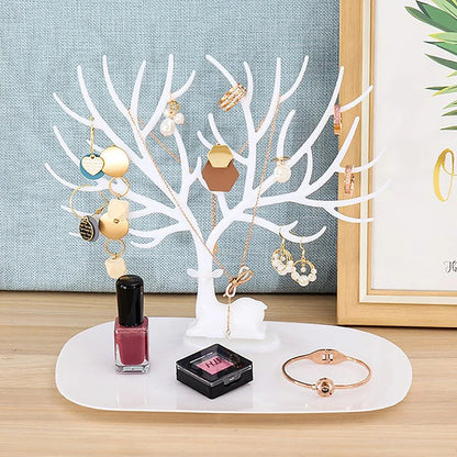 DealJee™Deer Jewelry Tree Organizer