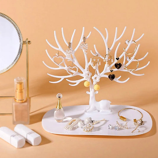 DealJee™Deer Jewelry Tree Organizer