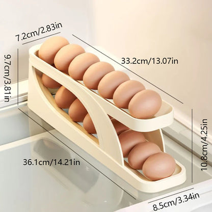 DealJee™ROLLING EGG TRAY AND STORAGE RACK
