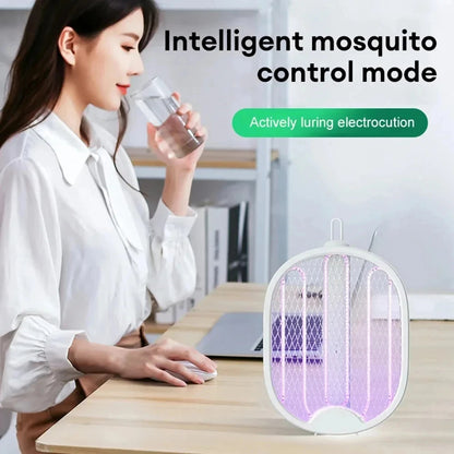 Electric Mosquito Swatter Racket with Stand | Deal Jee